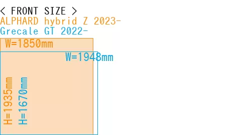 #ALPHARD hybrid Z 2023- + Grecale GT 2022-